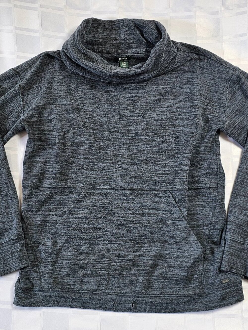 ROOTS CANADA WOMEN'S MEDIUM LONG SLEEVE GRAY TURTLENECK WARM WEAR FASHION